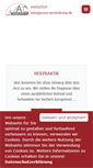 Mobile Screenshot of praxis-westerkamp.de